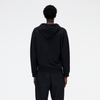 New Balance New Balance Stacked Logo French Terry FZ Hoodie - black