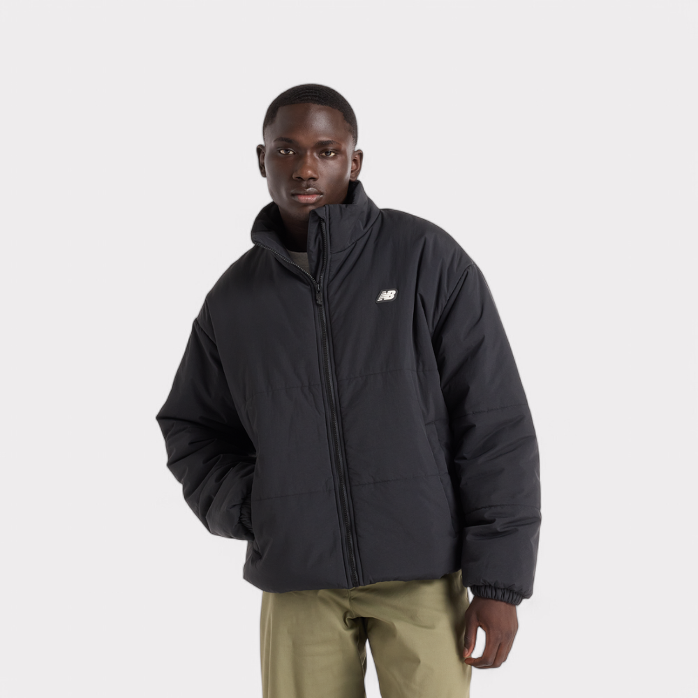 New Balance Hoops Puffer - black