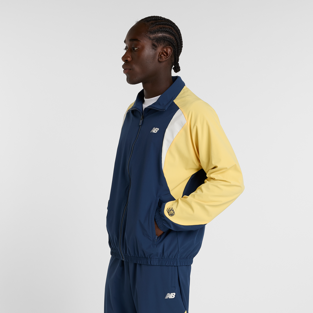 New Balance Woven Track Jacket - nb navy