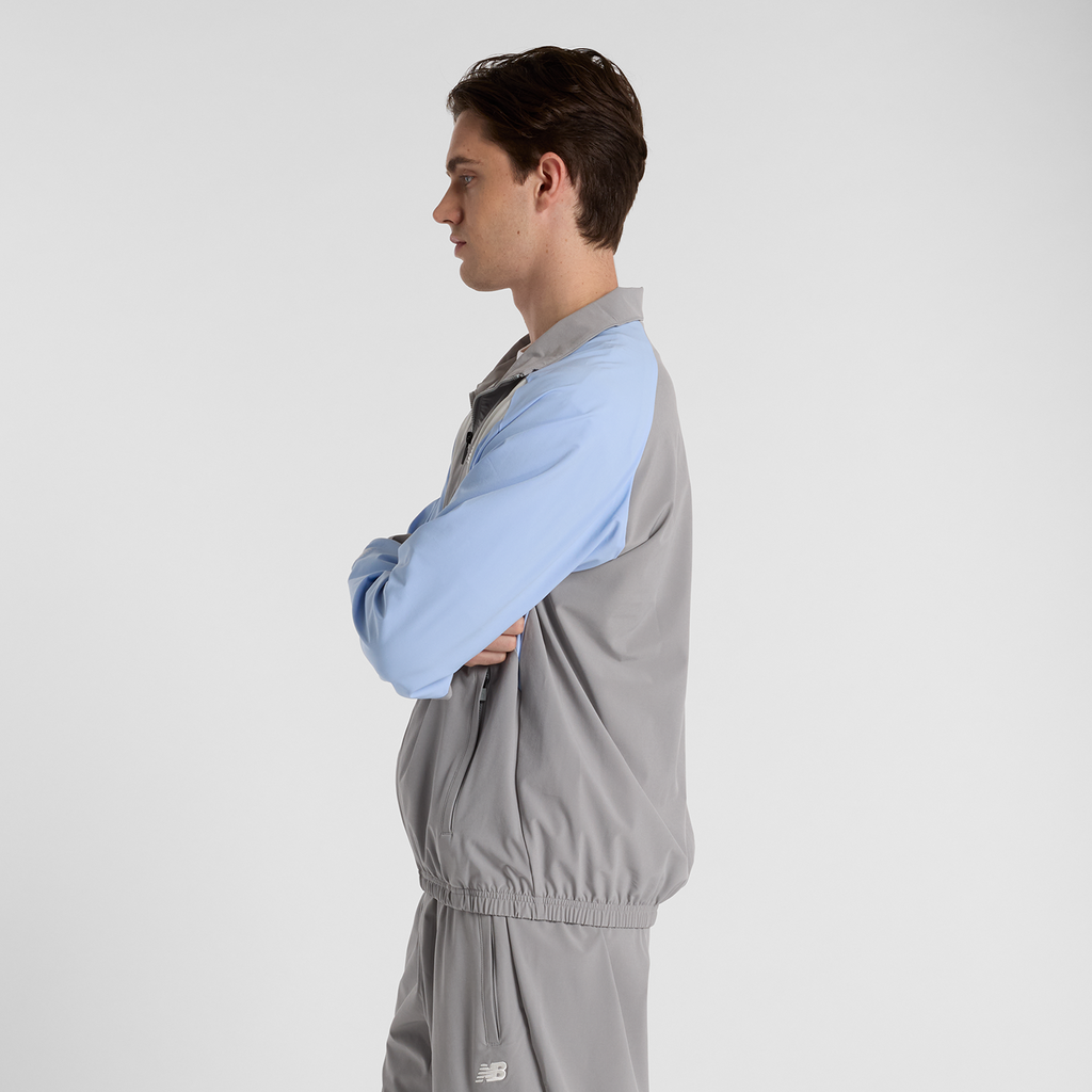 New Balance Woven Track Jacket - slate grey