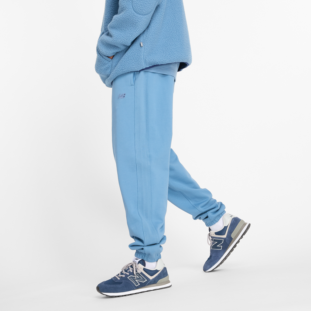 New Balance NB Athletics French Terry Jogger - heron blue