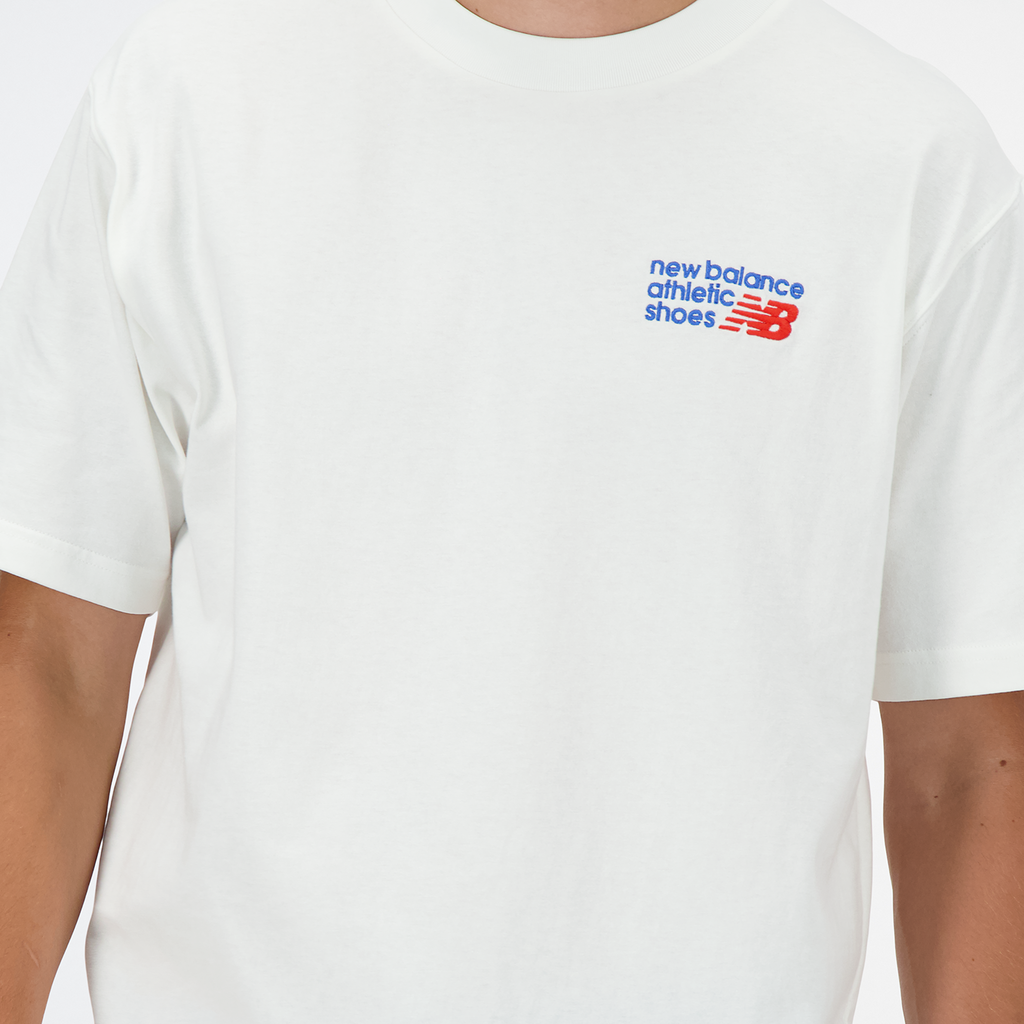 New Balance Athletics Premium Logo T-Shirt - sea salt
