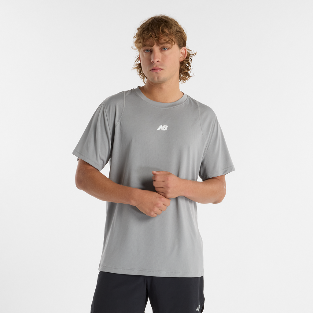New Balance Jacquard T-Shirt - slate grey