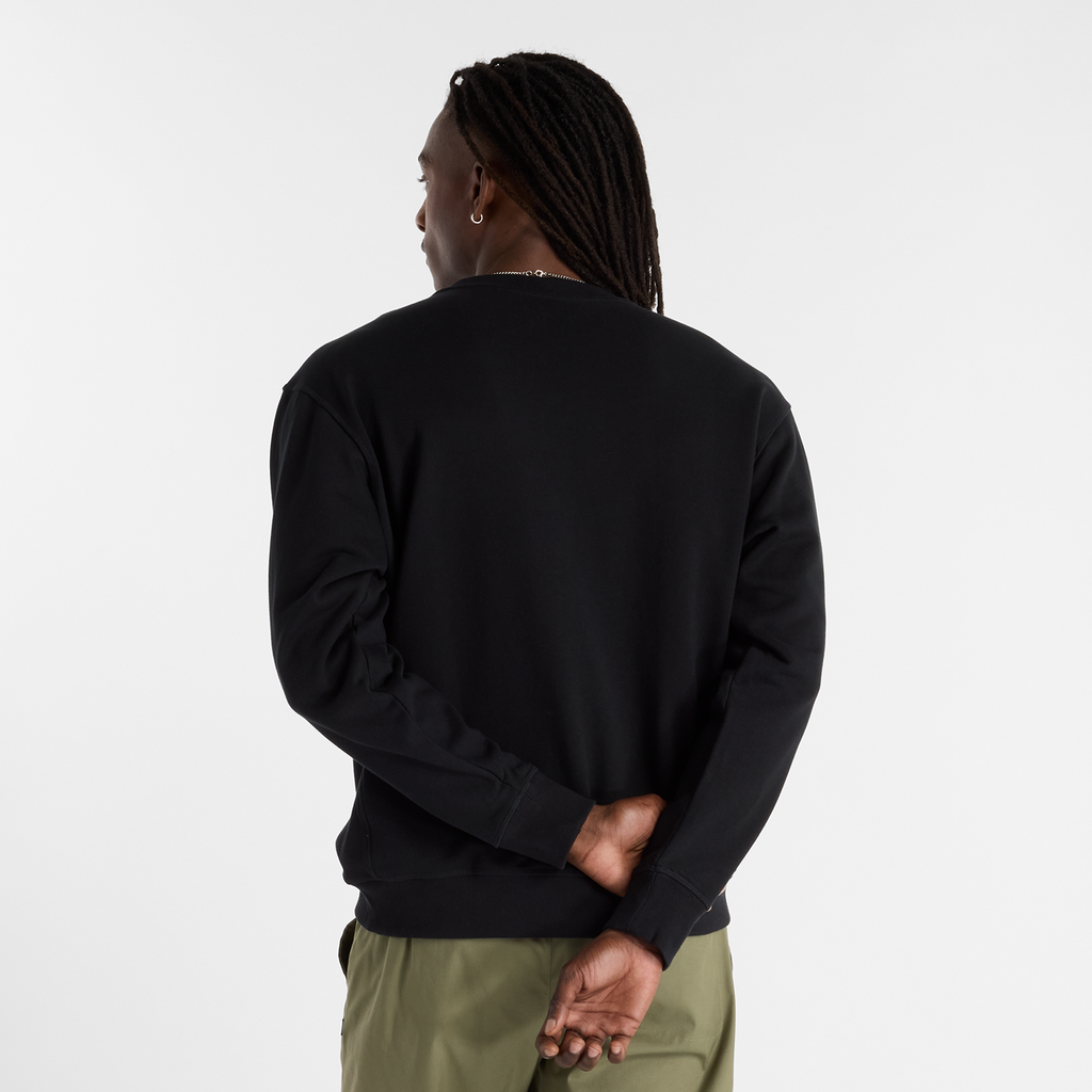 New Balance Numeric French Terry Crew - black