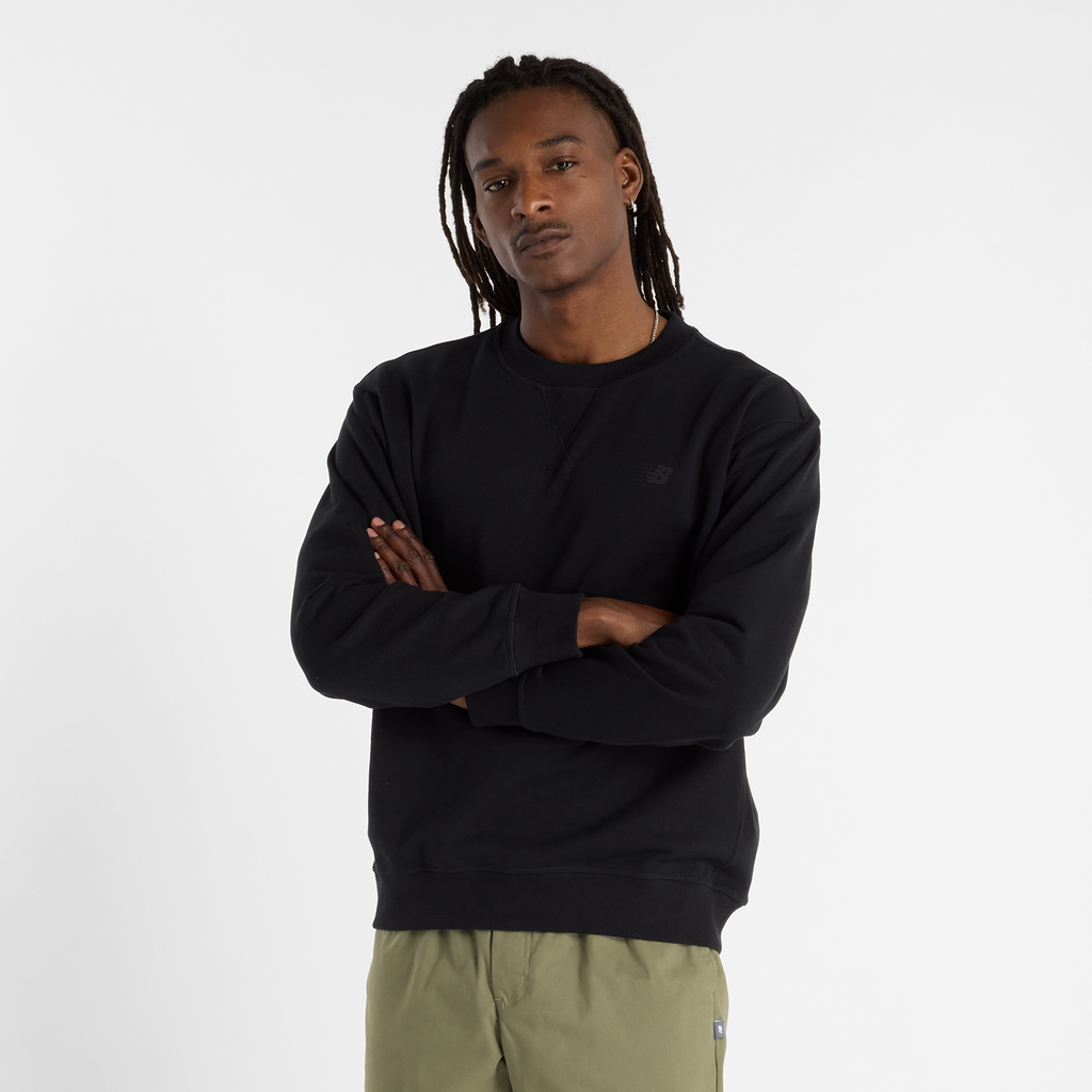 New Balance Numeric French Terry Crew - black