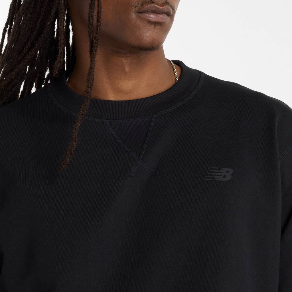 New Balance Numeric French Terry Crew - black