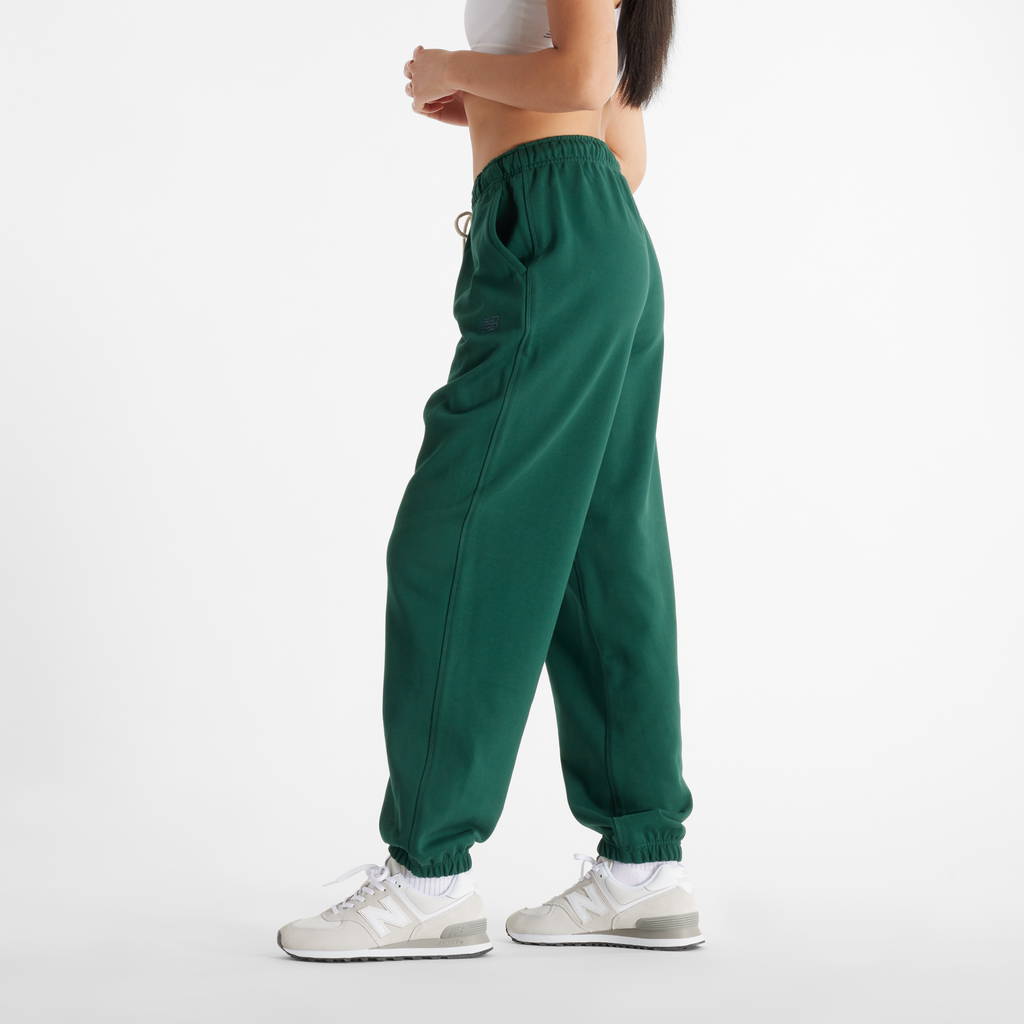 New Balance W NB Athletics French Terry Jogger - nightwatch green