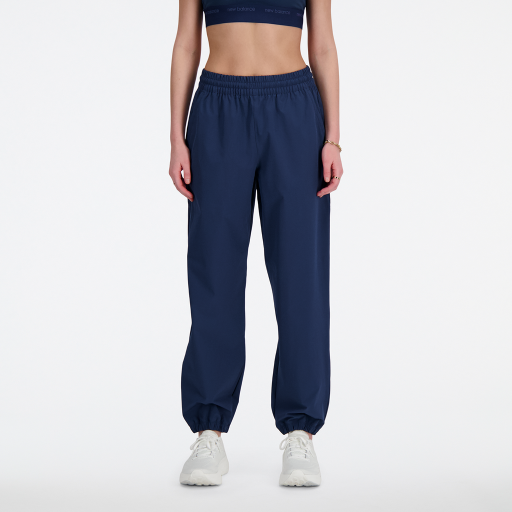 New Balance W NB Athletics Stretch Woven Jogger - nb navy