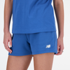 New Balance W Sport Essentials French Terry Short - blue agate