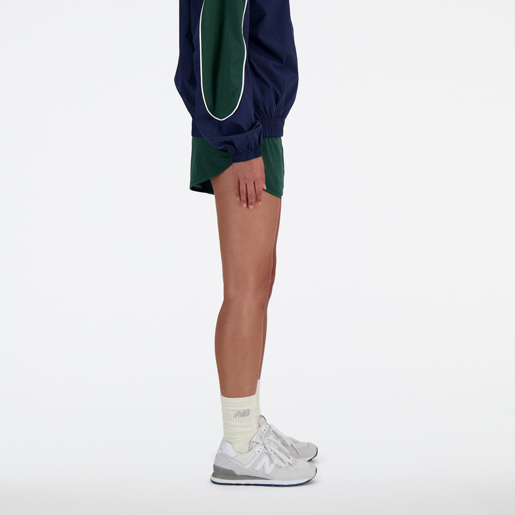 New Balance W NB Athletics Mesh Short - nightwatch green