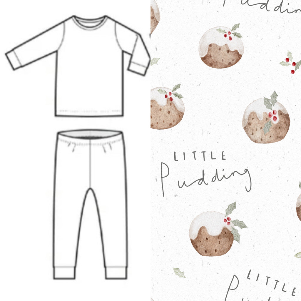 Little pudding toddler pyjamas Sue and Samuel