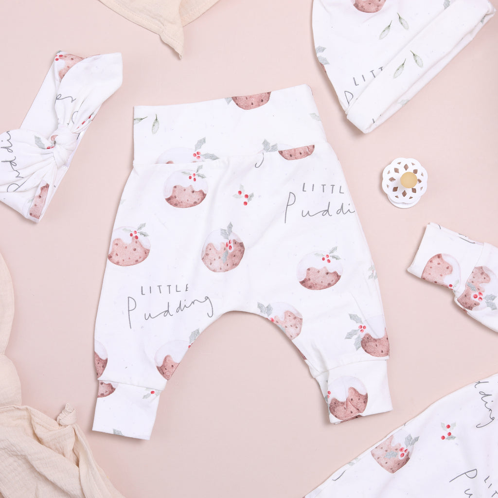 Little pudding baby leggings and accessories (Organic) Sue and Samuel