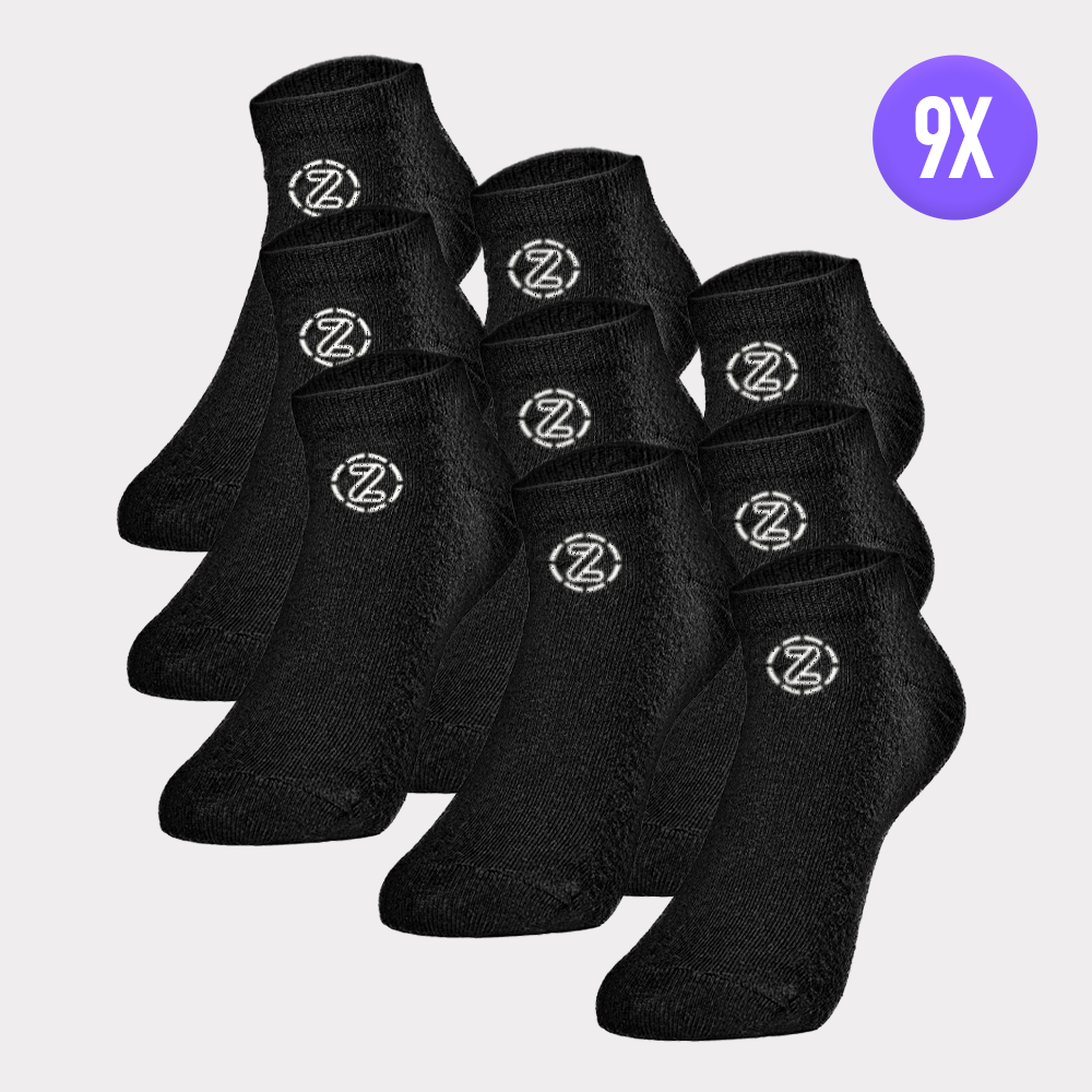 Sneakzmarket Socken Low - schwarz