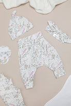 Wildflowers baby leggings and accessories Sue and Samuel