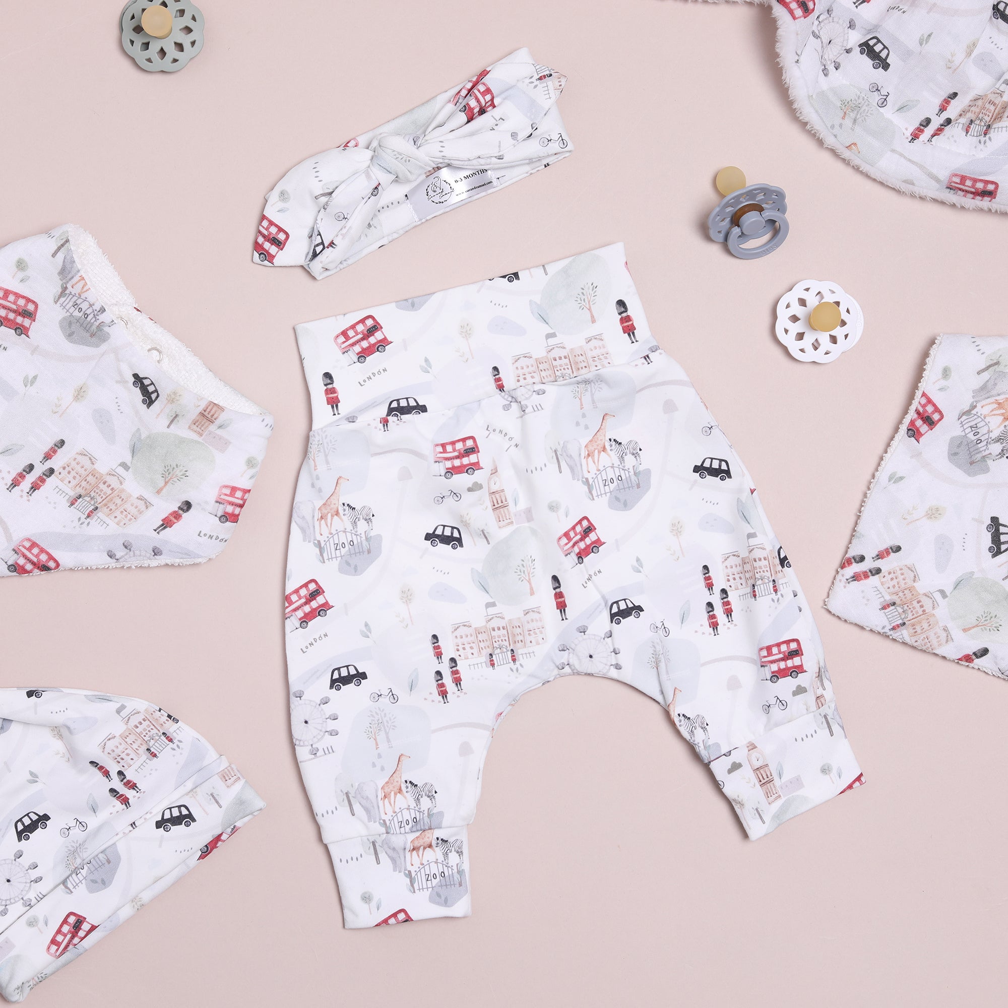 London baby leggings and accessories (Organic) Sue and Samuel