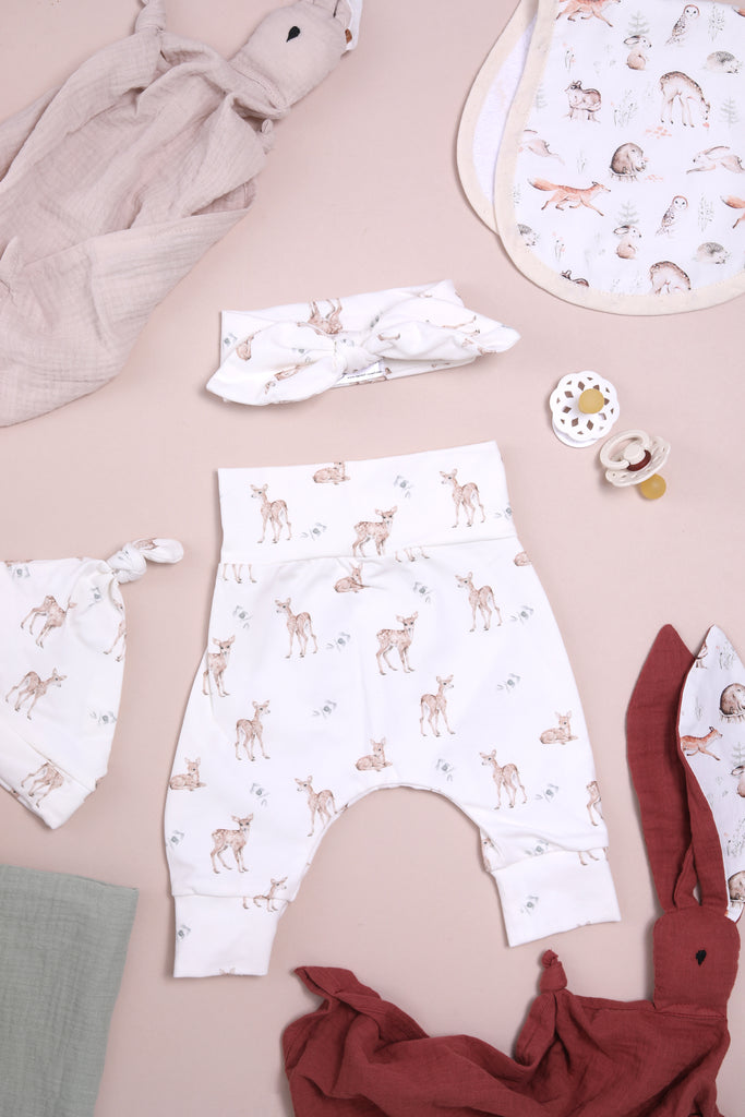 Bambi baby leggings and accessories (Organic) Sue and Samuel
