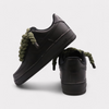 Nike Air Force 1 Black - Rope Lace Olive