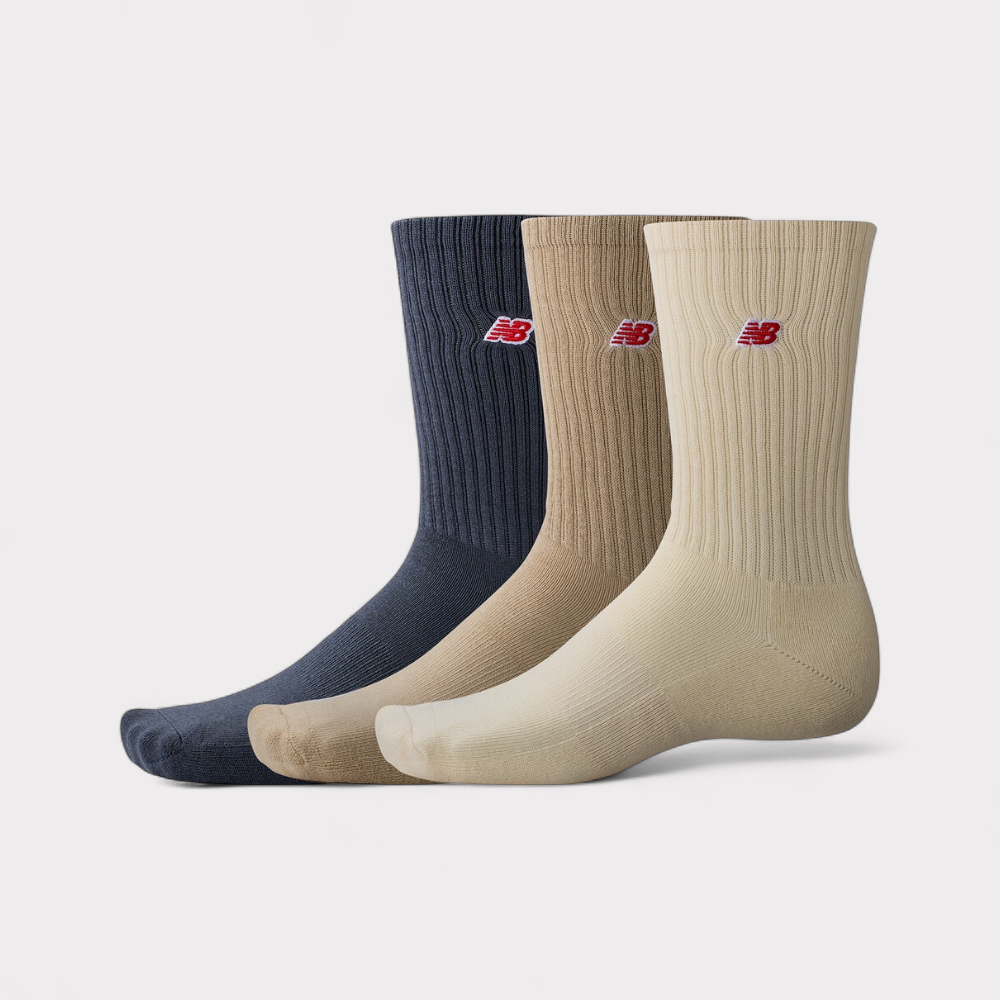 New Balance Patch Logo Crew Socks