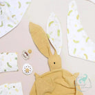 Oli bunny comforter Ochre Little Pickle (Organic) Sue and Samuel