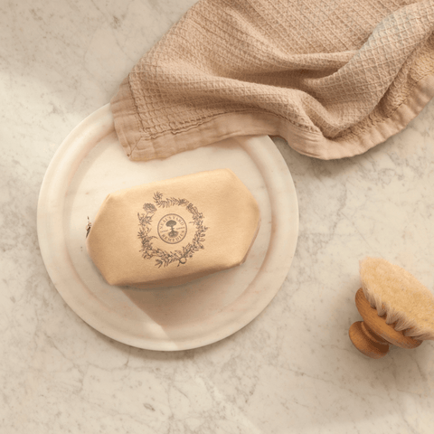Organic Cotton Cosmetic Pouch