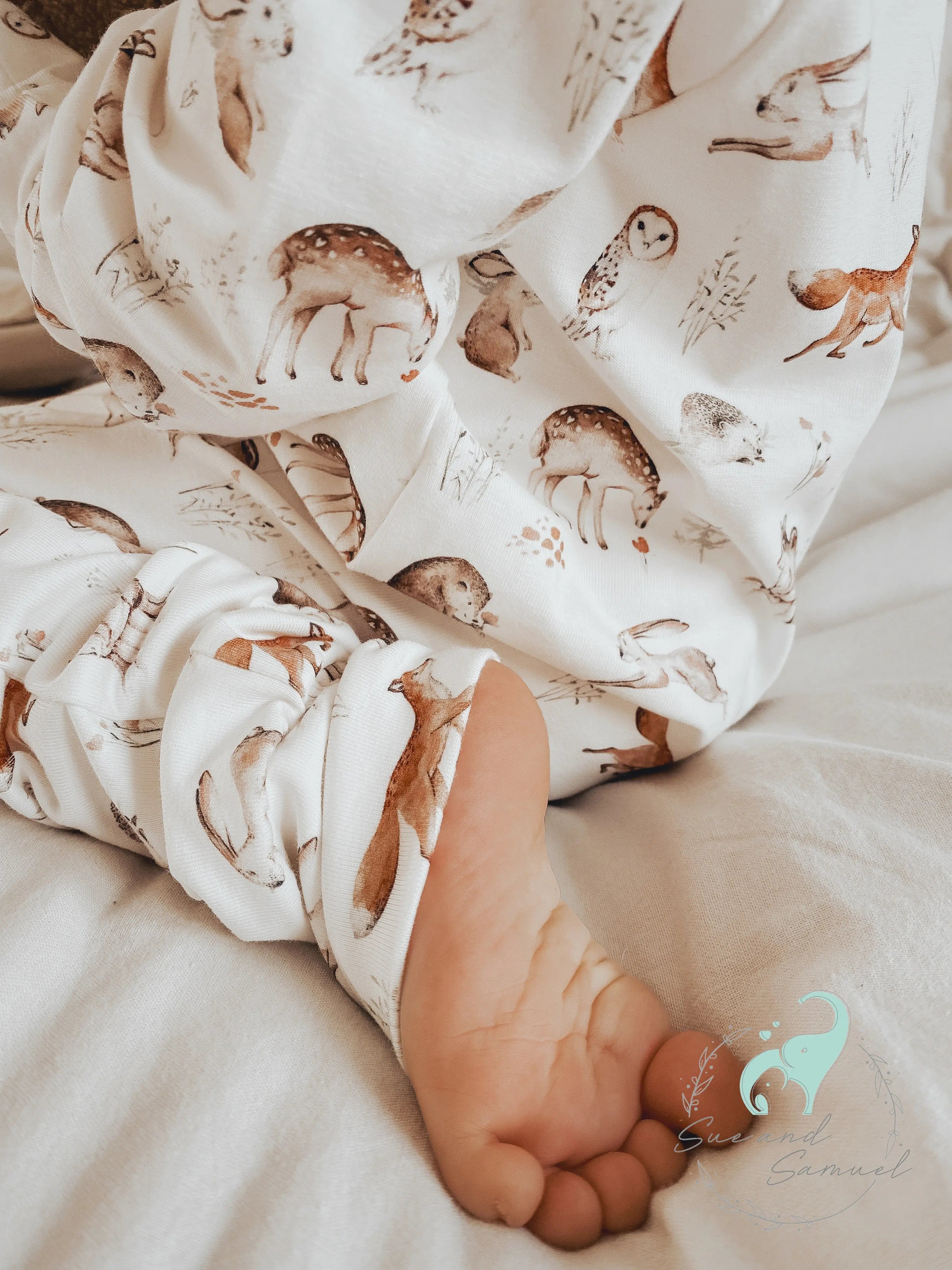 Woodland sleepsuit best sale